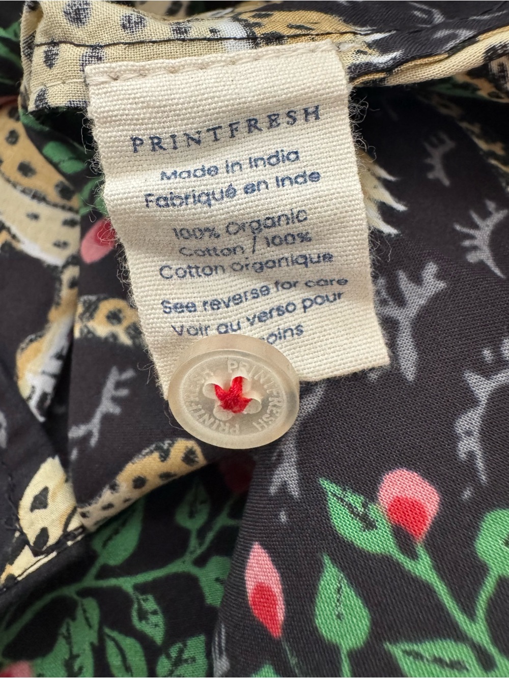 Printfresh Long PJ Set in Bagheera Ink Size Small - Picture 9 of 9